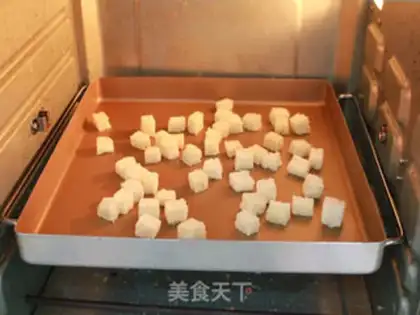 Make Salad toast step 1