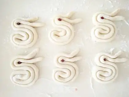 Make Little bunny buns step 7