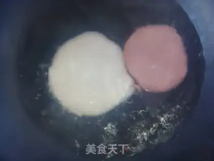 Make The sweet flower is a full moon step 5