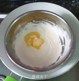 Make ♪ Pull a flower cheesecake ♪ step 3