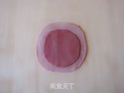 Make The sweet flower is a full moon step 8