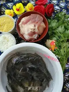 Make Shrimp congee step 0