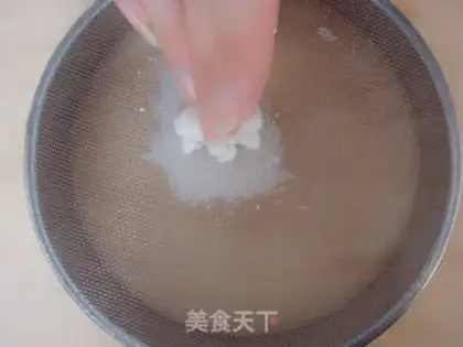 Make The sweet flower is a full moon step 12