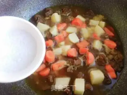 Make Potato beef step 7