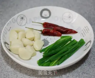 Make Oiled jade noodles step 2