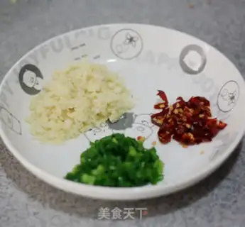 Make Oiled jade noodles step 3