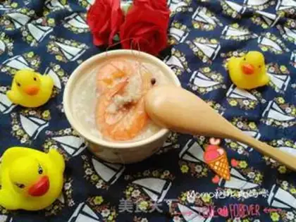 Make Shrimp congee step 13