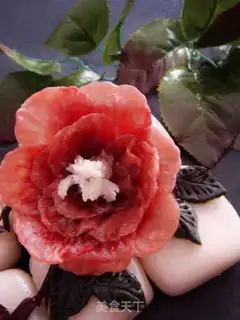 Make The sweet flower is a full moon step 23