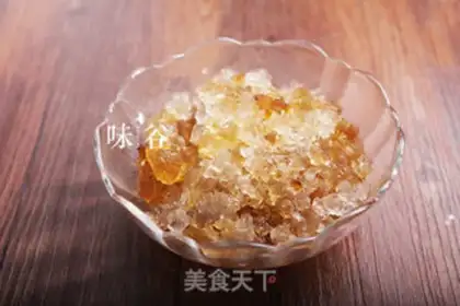Make Peach glue milk Simillo step 1