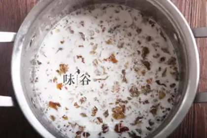 Make Peach glue milk Simillo step 5