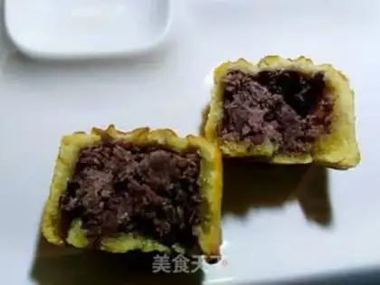 Make Homemade moon cakes and soy sand step 7