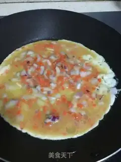 Make Nutrient egg rolls step 2