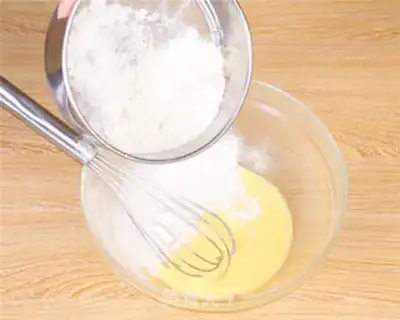 Make Chocolate cheese mooncake step 3