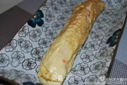 Make Nutrient egg rolls step 5