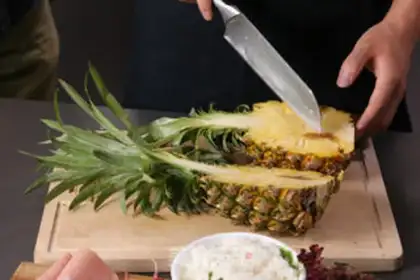 Make Young pineapple step 0