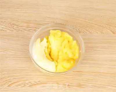 Make Chocolate cheese mooncake step 6