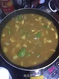 Make Curry chicken step 2