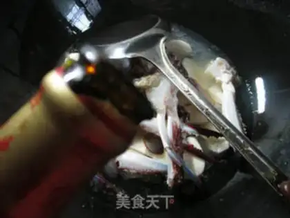 Make Boiling crabs white step 4