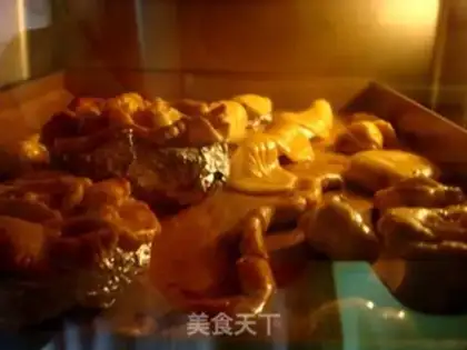 Make Creative moon cake step 29
