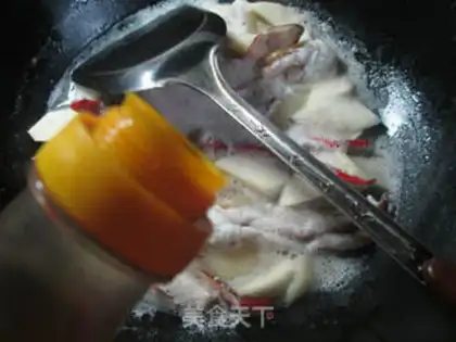 Make Boiling crabs white step 6