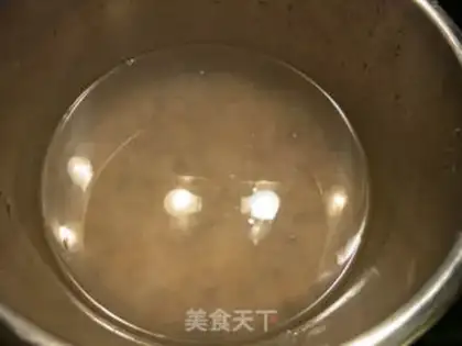 Make Black rice wheat porridge step 1