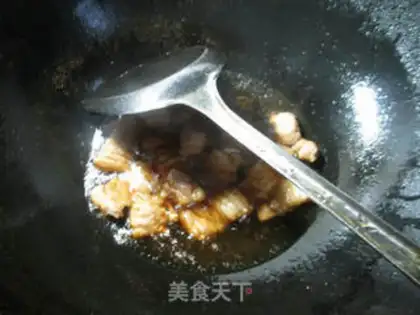Make Curry curry and cabbage step 3