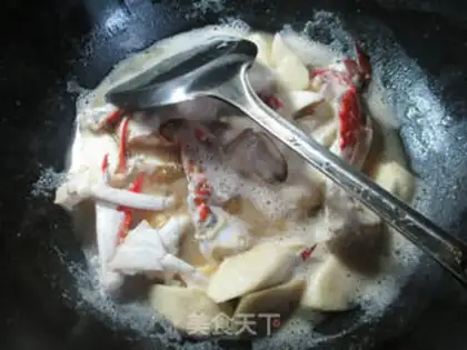 Make Boiling crabs white step 8