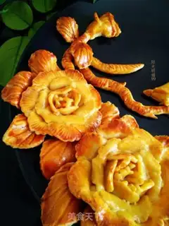 Make Creative moon cake step 33