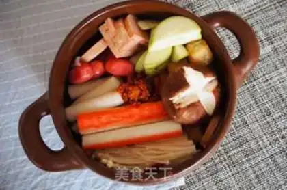 Make Korean army pot step 2