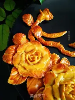 Make Creative moon cake step 37