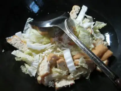 Make Soy-cracked cabbage step 2