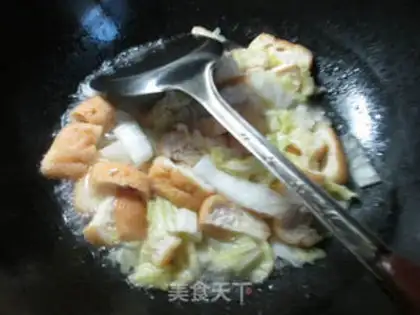 Make Soy-cracked cabbage step 3