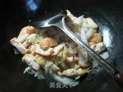 Make Soy-cracked cabbage step 4