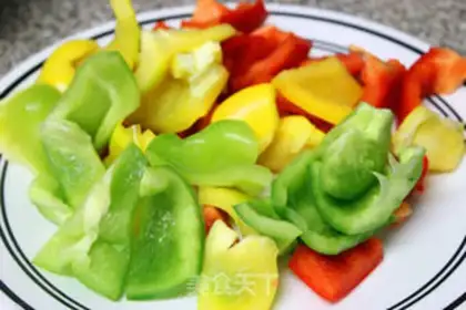 Make Pepper beef step 1