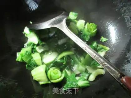 Make Chicken and green step 2