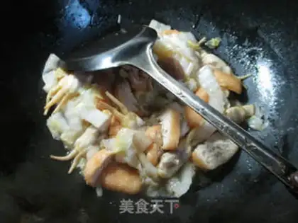 Make Soy-cracked cabbage step 7