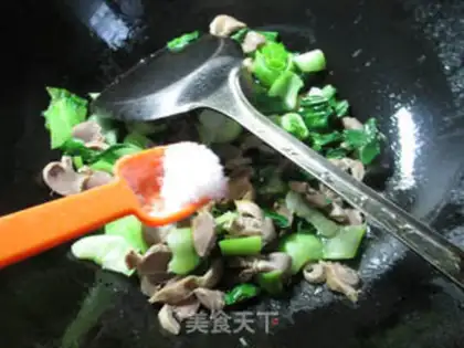 Make Chicken and green step 6