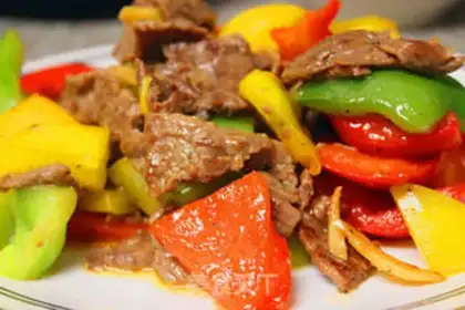 Make Pepper beef step 7