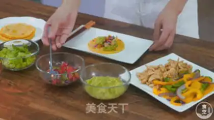 Make Mexican chicken rolls step 11