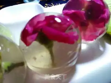 Make A rose-water waffle step 4