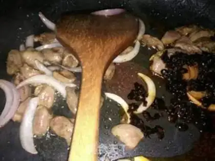 Make Porridge heart step 4