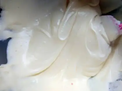 Make Peach cream rolls step 5