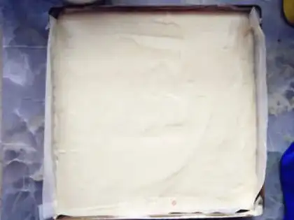 Make Peach cream rolls step 6