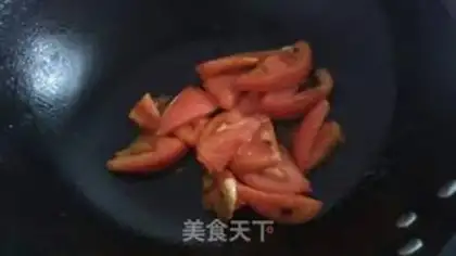 Make Tomato egg noodles step 4