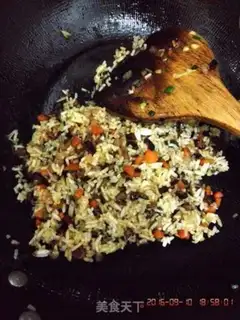 Make A fragrance chicken leg bun step 4