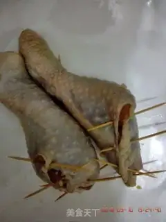 Make A fragrance chicken leg bun step 6