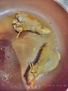 Make A fragrance chicken leg bun step 7