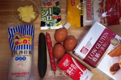 Make Sushi cake step 0