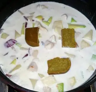 Make Cream chicken curry step 4