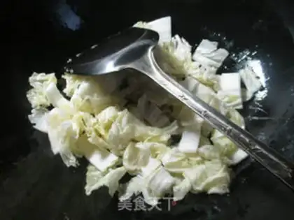 Make Egg cabbage for fans step 4